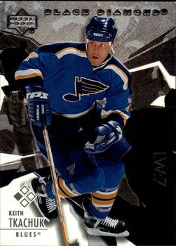 #22 Keith Tkachuk - St. Louis Blues - 2003-04 Upper Deck Black Diamond Hockey
