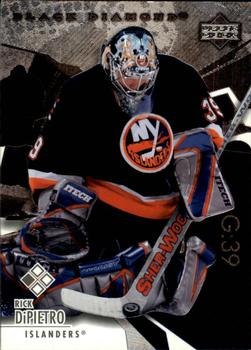 #24 Rick DiPietro - New York Islanders - 2003-04 Upper Deck Black Diamond Hockey