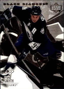 #25 Ryan Smyth - Edmonton Oilers - 2003-04 Upper Deck Black Diamond Hockey