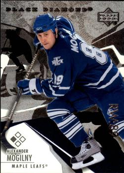 #26 Alexander Mogilny - Toronto Maple Leafs - 2003-04 Upper Deck Black Diamond Hockey