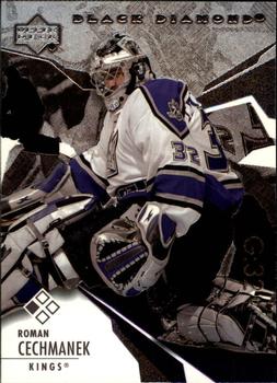 #29 Roman Cechmanek - Los Angeles Kings - 2003-04 Upper Deck Black Diamond Hockey