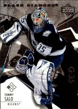 #44 Tommy Salo - Edmonton Oilers - 2003-04 Upper Deck Black Diamond Hockey