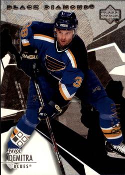 #45 Pavol Demitra - St. Louis Blues - 2003-04 Upper Deck Black Diamond Hockey