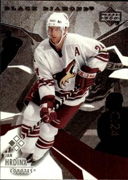 #48 Jan Hrdina - Phoenix Coyotes - 2003-04 Upper Deck Black Diamond Hockey