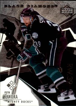 #50 Petr Sykora - Anaheim Mighty Ducks - 2003-04 Upper Deck Black Diamond Hockey