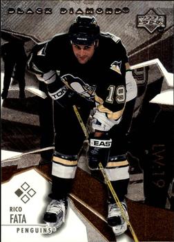 #54 Rico Fata - Pittsburgh Penguins - 2003-04 Upper Deck Black Diamond Hockey
