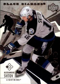#59 Alexander Svitov - Tampa Bay Lightning - 2003-04 Upper Deck Black Diamond Hockey
