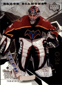 #61 Byron Dafoe - Atlanta Thrashers - 2003-04 Upper Deck Black Diamond Hockey