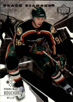 #70 Pierre-Marc Bouchard - Minnesota Wild - 2003-04 Upper Deck Black Diamond Hockey