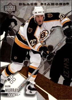 #79 Glen Murray - Boston Bruins - 2003-04 Upper Deck Black Diamond Hockey