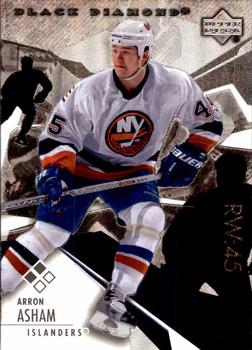 #93 Arron Asham - New York Islanders - 2003-04 Upper Deck Black Diamond Hockey