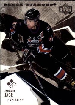 #108 Jaromir Jagr - Washington Capitals - 2003-04 Upper Deck Black Diamond Hockey