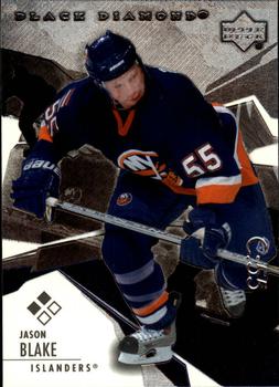 #117 Jason Blake - New York Islanders - 2003-04 Upper Deck Black Diamond Hockey