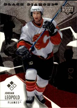 #118 Jordan Leopold - Calgary Flames - 2003-04 Upper Deck Black Diamond Hockey