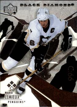 #135 Mario Lemieux - Pittsburgh Penguins - 2003-04 Upper Deck Black Diamond Hockey