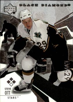 #136 Steve Ott - Dallas Stars - 2003-04 Upper Deck Black Diamond Hockey
