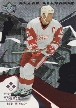 #137 Steve Yzerman - Detroit Red Wings - 2003-04 Upper Deck Black Diamond Hockey