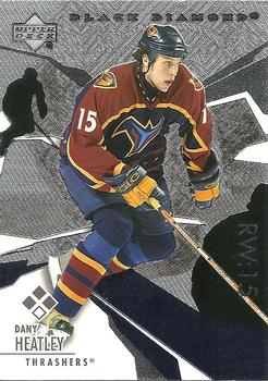 #138 Dany Heatley - Atlanta Thrashers - 2003-04 Upper Deck Black Diamond Hockey