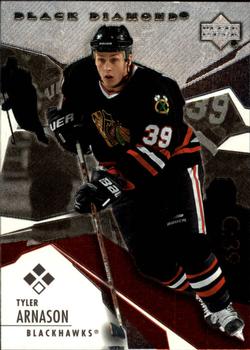 #141 Tyler Arnason - Chicago Blackhawks - 2003-04 Upper Deck Black Diamond Hockey