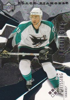 #149 Tom Preissing - San Jose Sharks - 2003-04 Upper Deck Black Diamond Hockey