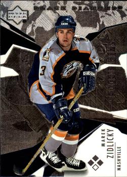 #166 Marek Zidlicky - Nashville Predators - 2003-04 Upper Deck Black Diamond Hockey