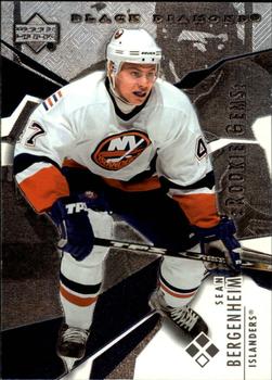 #168 Sean Bergenheim - New York Islanders - 2003-04 Upper Deck Black Diamond Hockey