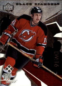 #174 Michael Rupp - New Jersey Devils - 2003-04 Upper Deck Black Diamond Hockey