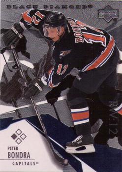 #75 Peter Bondra - Washington Capitals - 2003-04 Upper Deck Black Diamond Hockey
