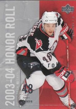 #9 Daniel Briere - Buffalo Sabres - 2003-04 Upper Deck Honor Roll Hockey
