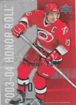 #13 Ron Francis - Carolina Hurricanes - 2003-04 Upper Deck Honor Roll Hockey