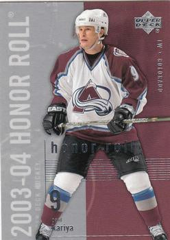 #19 Paul Kariya - Colorado Avalanche - 2003-04 Upper Deck Honor Roll Hockey