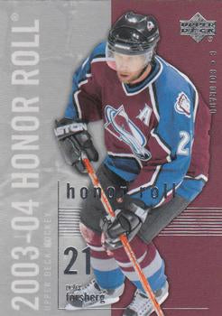 #20 Peter Forsberg - Colorado Avalanche - 2003-04 Upper Deck Honor Roll Hockey