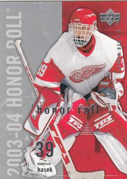 #27 Dominik Hasek - Detroit Red Wings - 2003-04 Upper Deck Honor Roll Hockey