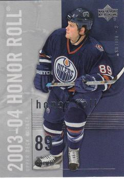 #31 Mike Comrie - Edmonton Oilers - 2003-04 Upper Deck Honor Roll Hockey