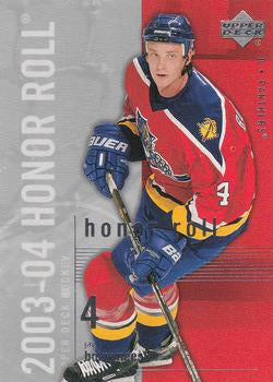 #33 Jay Bouwmeester - Florida Panthers - 2003-04 Upper Deck Honor Roll Hockey