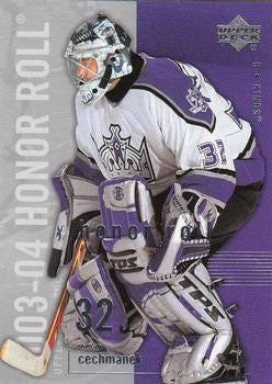 #38 Roman Cechmanek - Los Angeles Kings - 2003-04 Upper Deck Honor Roll Hockey