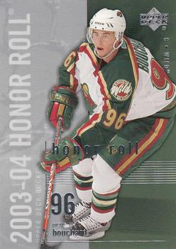 #42 Pierre-Marc Bouchard - Minnesota Wild - 2003-04 Upper Deck Honor Roll Hockey