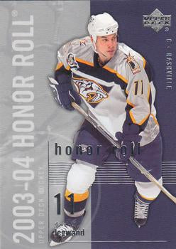 #46 David Legwand - Nashville Predators - 2003-04 Upper Deck Honor Roll Hockey