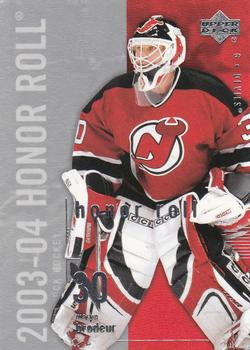 #48 Martin Brodeur - New Jersey Devils - 2003-04 Upper Deck Honor Roll Hockey