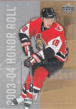 #60 Marian Hossa - Ottawa Senators - 2003-04 Upper Deck Honor Roll Hockey