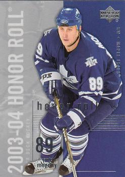 #80 Alexander Mogilny - Toronto Maple Leafs - 2003-04 Upper Deck Honor Roll Hockey