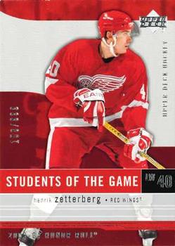 #101 Henrik Zetterberg - Detroit Red Wings - 2003-04 Upper Deck Honor Roll Hockey