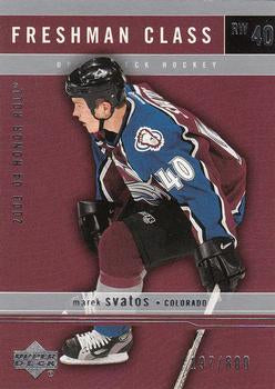 #140 Marek Svatos - Colorado Avalanche - 2003-04 Upper Deck Honor Roll Hockey