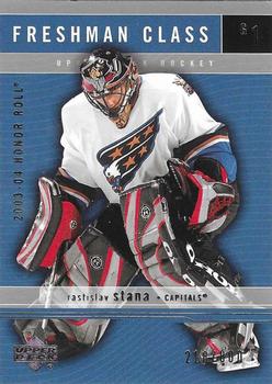 #158 Rastislav Stana - Washington Capitals - 2003-04 Upper Deck Honor Roll Hockey
