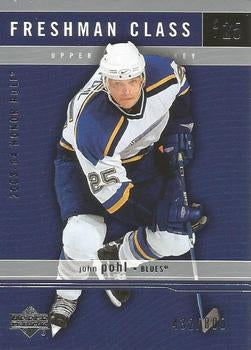 #166 John Pohl - St. Louis Blues - 2003-04 Upper Deck Honor Roll Hockey