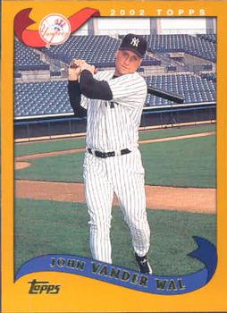 #571 John Vander Wal - New York Yankees - 2002 Topps Baseball