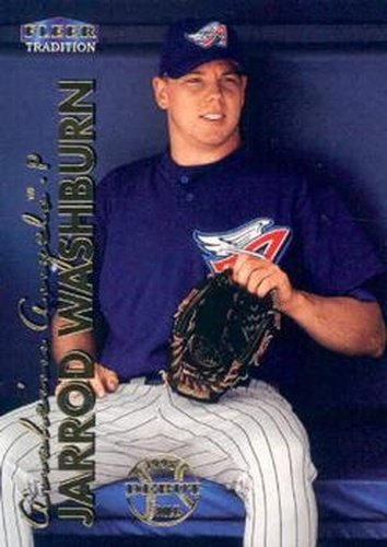 #571 Jarrod Washburn - Anaheim Angels - 1999 Fleer Tradition Baseball