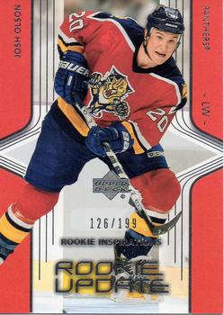 #179 Josh Olson - Florida Panthers - 2003-04 Upper Deck Rookie Update Hockey