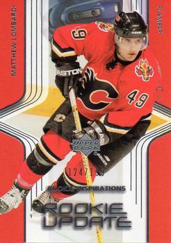 #192 Matthew Lombardi - Calgary Flames - 2003-04 Upper Deck Rookie Update Hockey