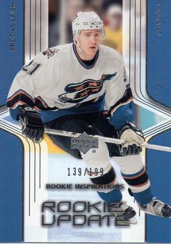 #197 Brooks Laich - Washington Capitals - 2003-04 Upper Deck Rookie Update Hockey